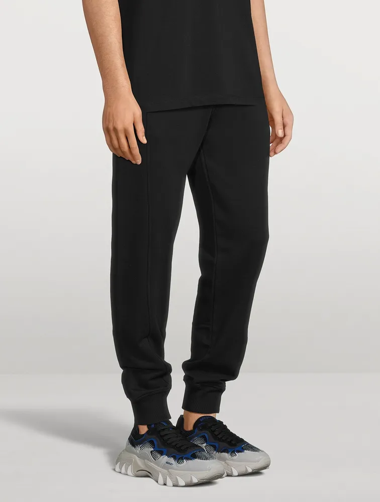 Cotton Sweatpants With Side Logo