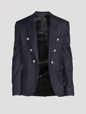 Wool Six-Button Jacket