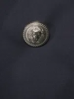 Wool Six-Button Jacket