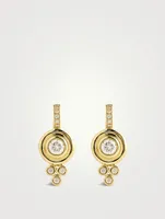 18K Gold Classic Diamond Earrings