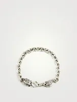 Silver Skulls Bracelet