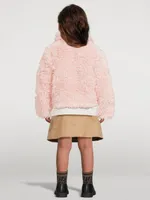 Teddy Cropped Jacket