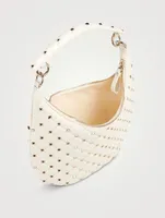 Small Rockstud Spike Leather Shoulder Bag