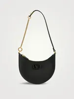Mini VLOGO Leather Shoulder Bag