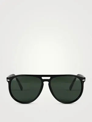 0PO3311S XL Aviator Sunglasses