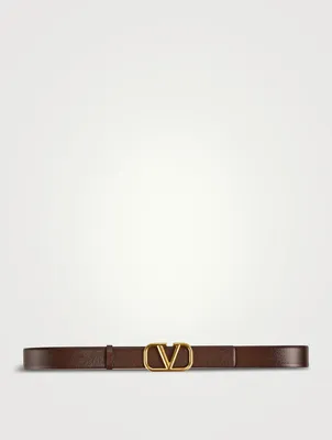 VLOGO Leather Belt
