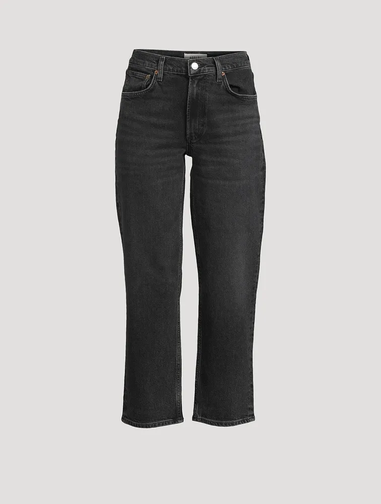 Kye Mid-Rise Straight Jeans