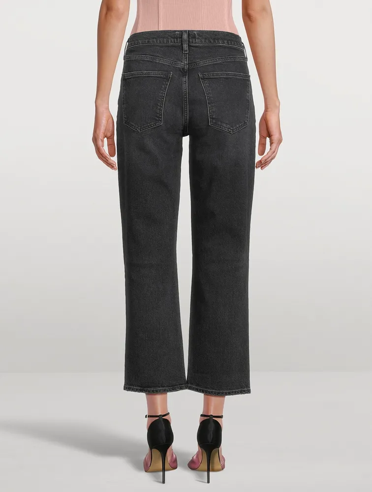 Kye Mid-Rise Straight Jeans