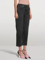 Kye Mid-Rise Straight Jeans