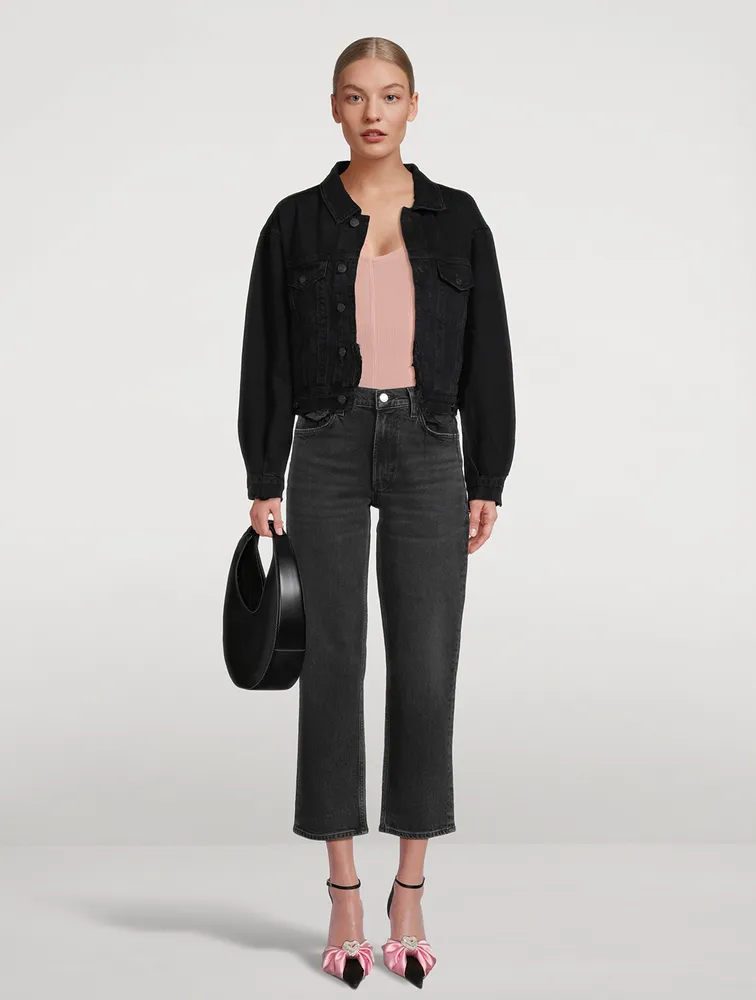 Kye Mid-Rise Straight Jeans