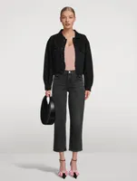 Kye Mid-Rise Straight Jeans