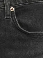 Kye Mid-Rise Straight Jeans