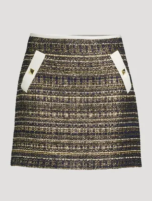Tweed Party Mini Skirt