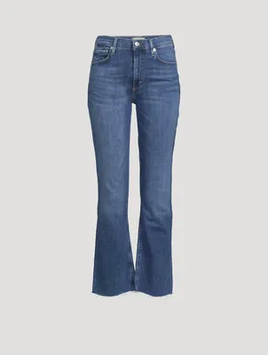 Isola Cropped Bootcut Jeans