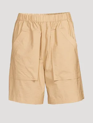 Loewe x Paula’s Ibiza Cotton Workwear Shorts