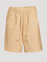 Loewe x Paula’s Ibiza Cotton Workwear Shorts