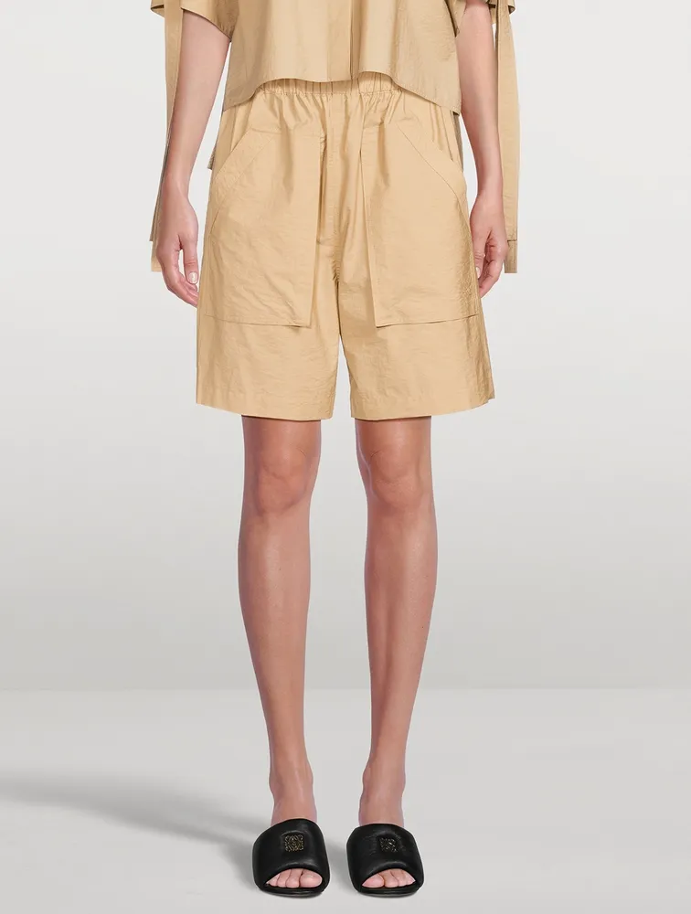 Loewe x Paula’s Ibiza Cotton Workwear Shorts