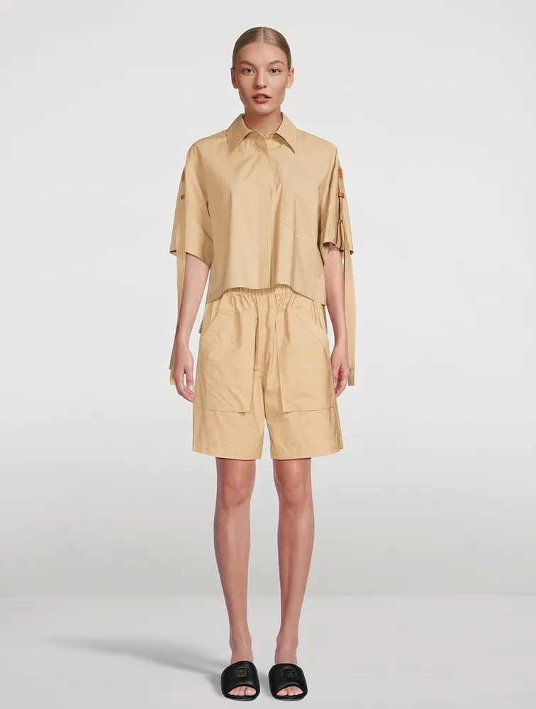 Loewe x Paula’s Ibiza Cotton Workwear Shorts