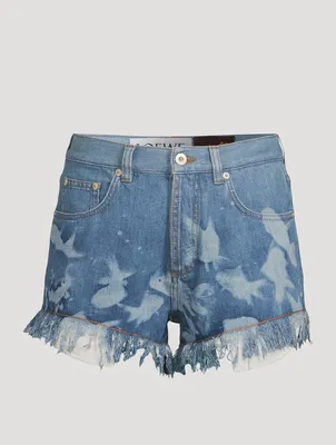 Loewe x Paula’s Ibiza Fish Denim Shorts