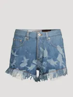 Loewe x Paula’s Ibiza Fish Denim Shorts