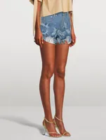 Loewe x Paula’s Ibiza Fish Denim Shorts