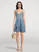 Loewe x Paula’s Ibiza Fish Denim Mini Dress