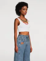 Loewe x Paula’s Ibiza Embellished Tank Top