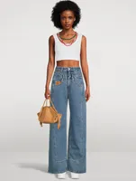 Loewe x Paula’s Ibiza Embellished Tank Top