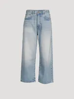 D'Arcy Wide-Leg Ankle Jeans