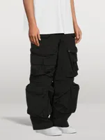 P-Staind Nylon Pants