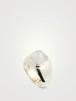 Sterling Silver Duppy Signet Ring