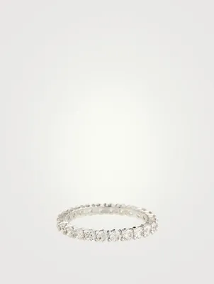 Vittore Round Cut Eternity Band Ring