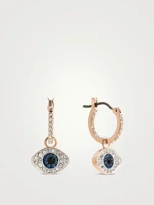 Swarovski Symbolic Crystal Hoop Earrings