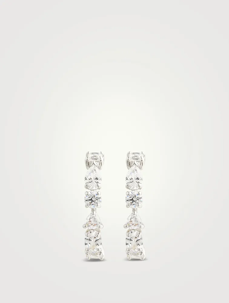 Tennis Deluxe Crystal Ear Cuffs