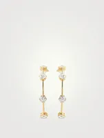 Constella Crystal Hoop Earrings