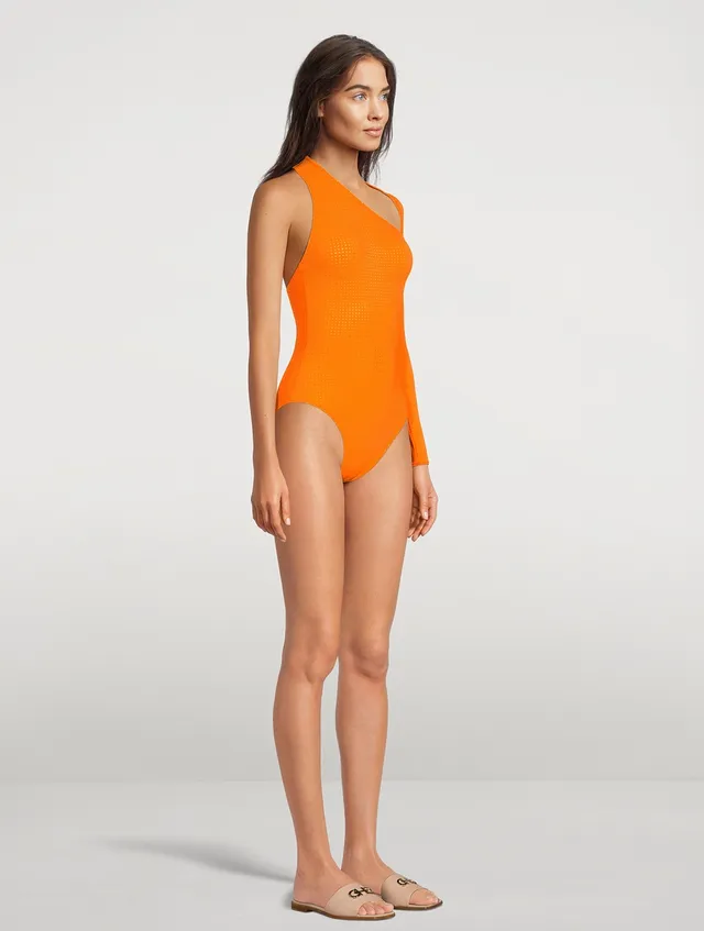 Nike Women's Asymmetrical One Piece Swimsuit