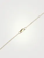 Mini Royale 14K Gold Evil Eye Necklace With Diamonds