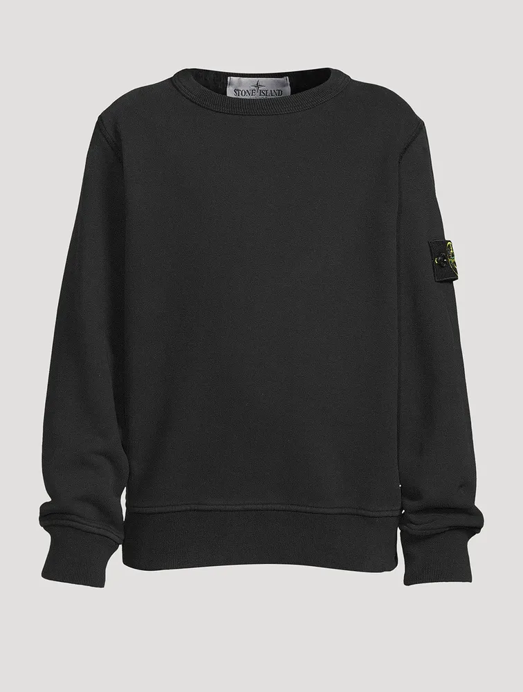 Cotton Sweatshirt With Badge