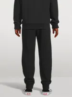 Cotton Sweatpants With Badge