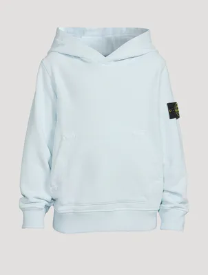 Cotton Hoodie With Badge