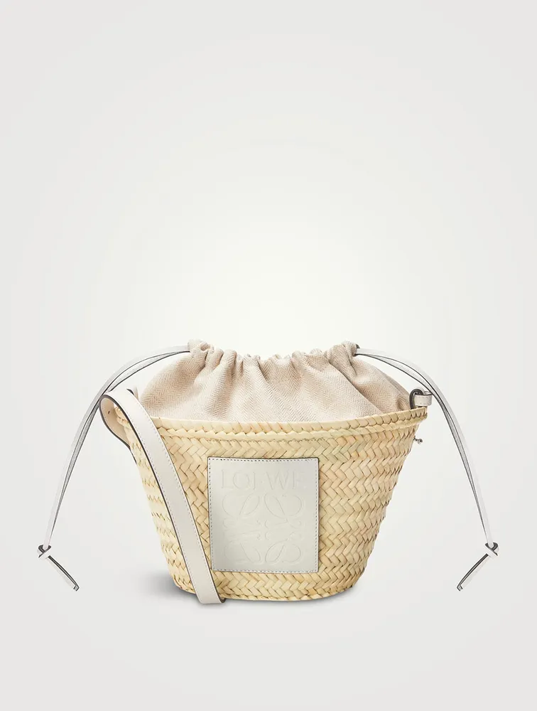 Loewe x Paula’s Ibiza Raffia Bucket Bag