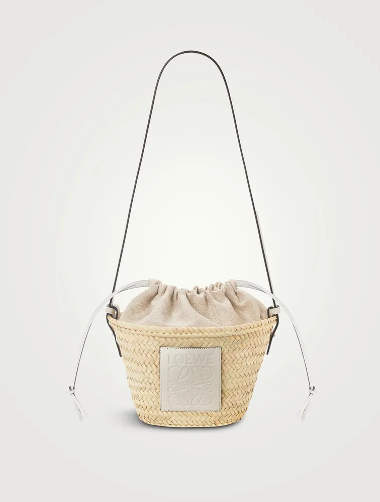 Loewe x Paula’s Ibiza Raffia Bucket Bag