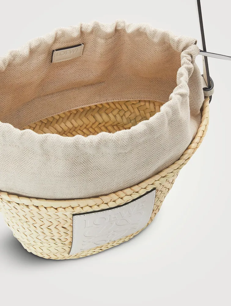 Loewe x Paula’s Ibiza Raffia Bucket Bag