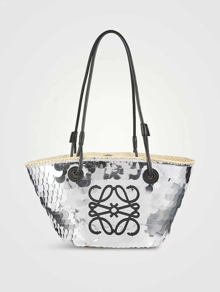 LOEWE Loewe x Paula's Ibiza Small Anagram Basket Bag