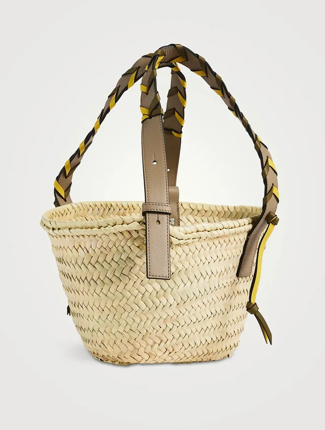 Loewe – Paula's Ibiza Pochette Anagram Basket Bag Natural/Tan