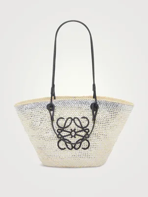 Loewe x Paula’s Ibiza Anagram Metallic Basket Bag