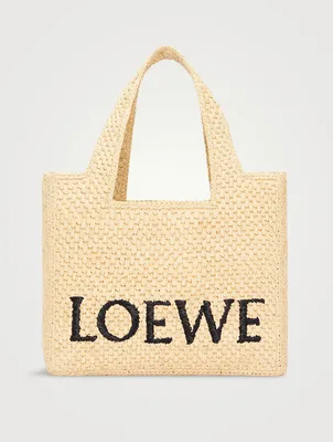 Loewe x Paula’s Ibiza Small Raffia Tote Bag