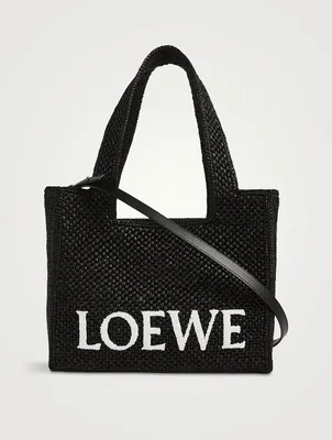 Loewe x Paula’s Ibiza Medium Raffia Tote Bag