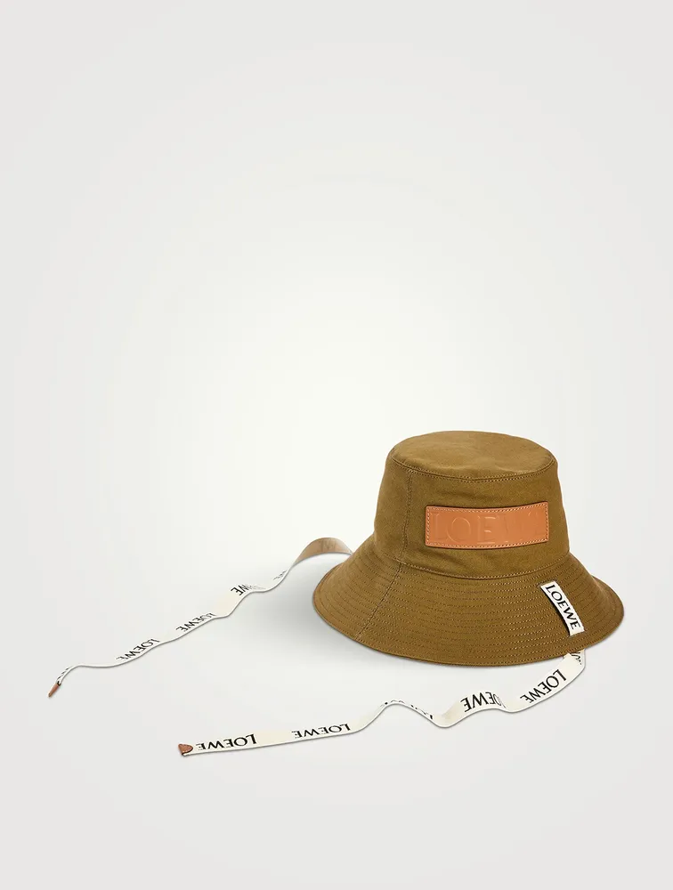 LOEWE Logo-Strap Bucket Hat