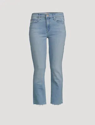 The Dazzler Straight Cropped Jeans
